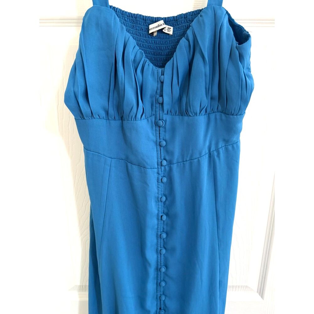 Abercrombie & Fitch Blue Midi Dress - Picture 7 of 13
